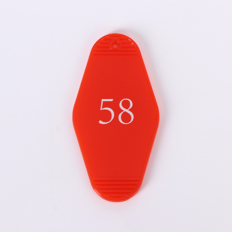 Motel Key Tag W/ Keyring 49