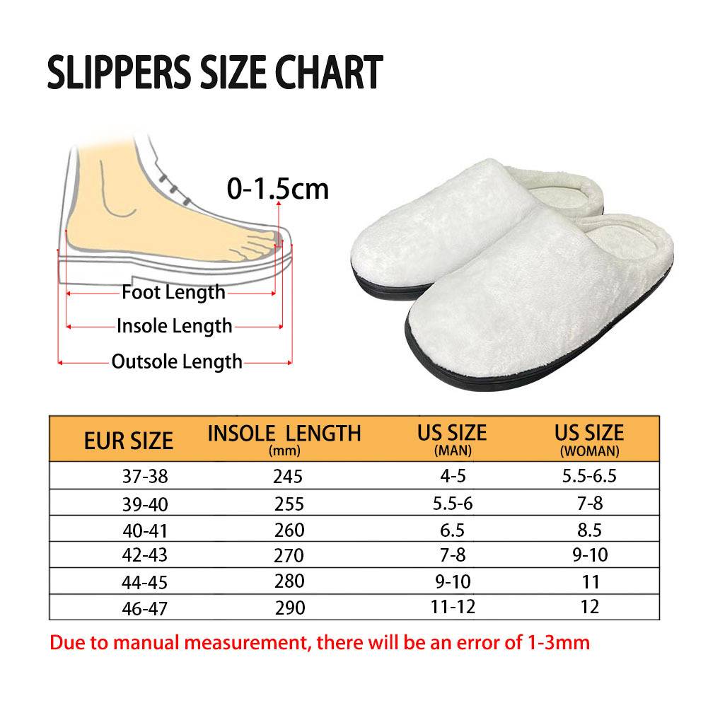 Sustainable All-Over Print Custom Memory Foam Slippers 2