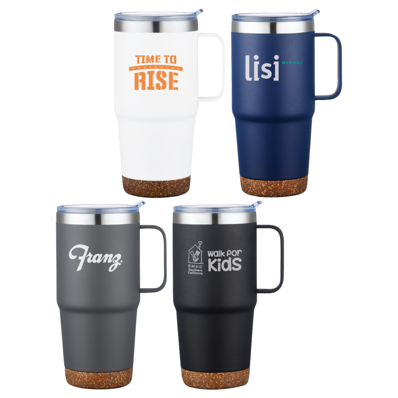 Cork Bottom Polar 24 oz. Vacuum Insulated Travel Mug 1