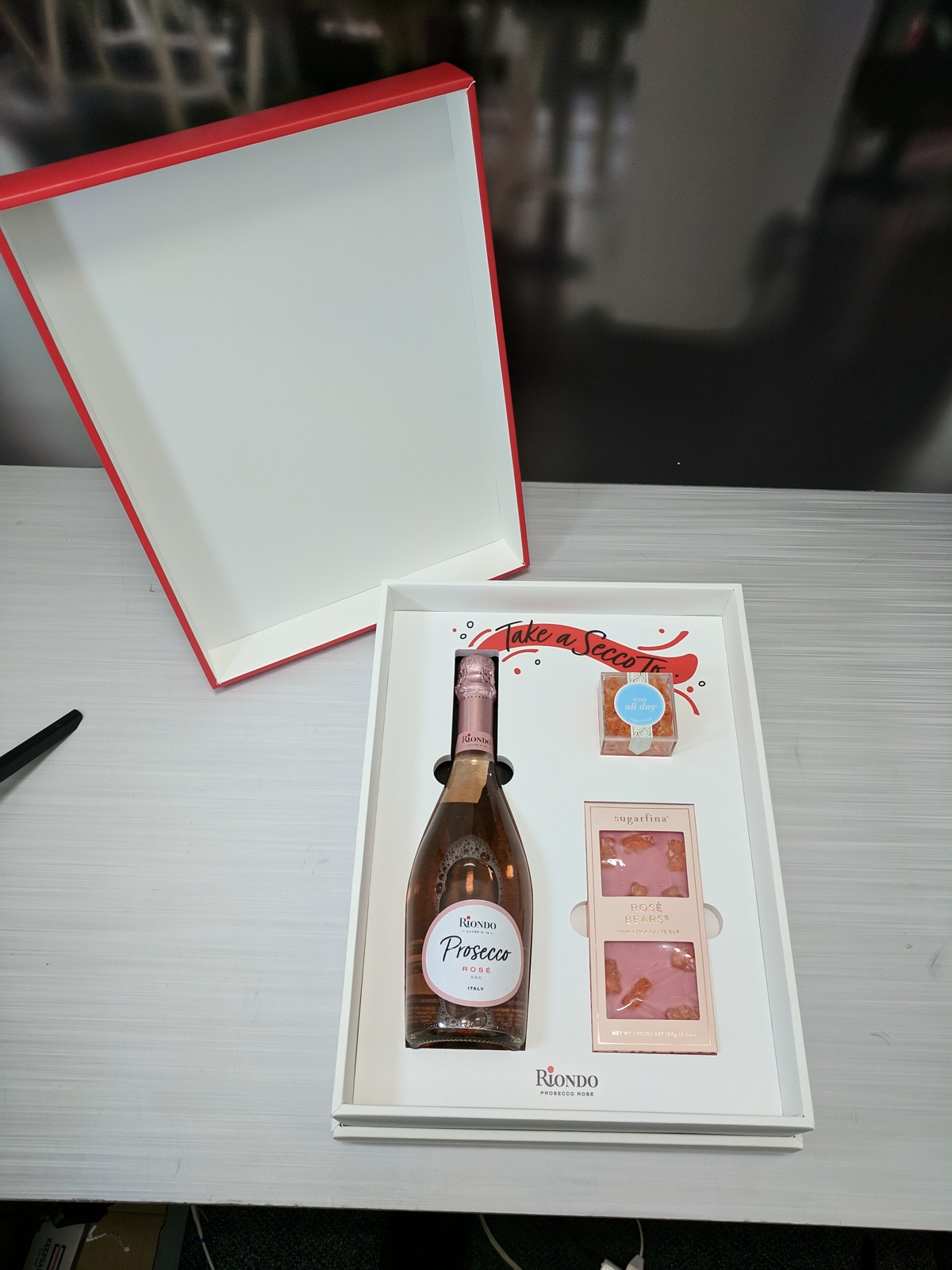 Custom Printed Full Color 2-Piece Soft Touch Luxury Gift Box - 9.5x12.5x2.625 10