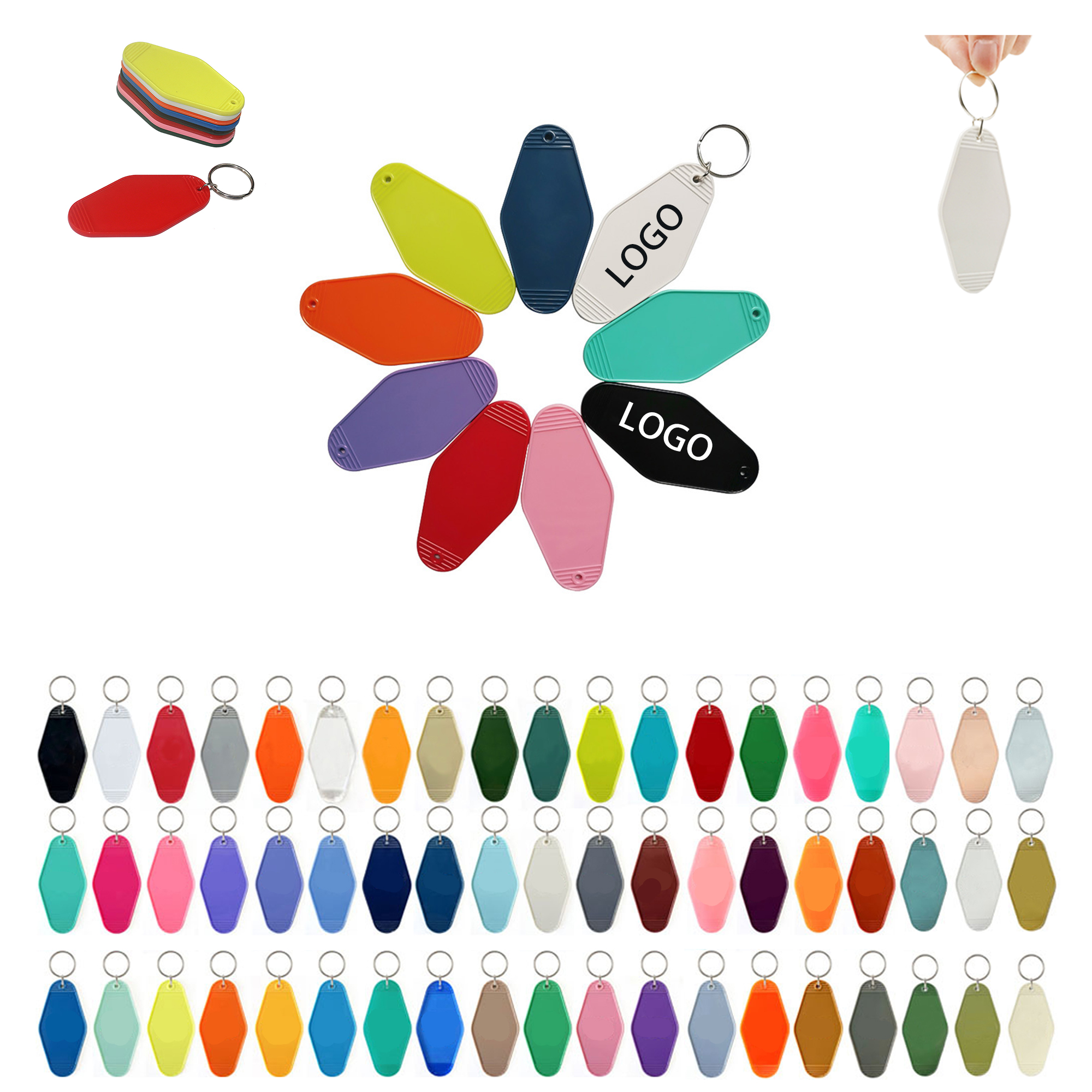 Hotel Keychain Motel Key Tag MOQ100 2