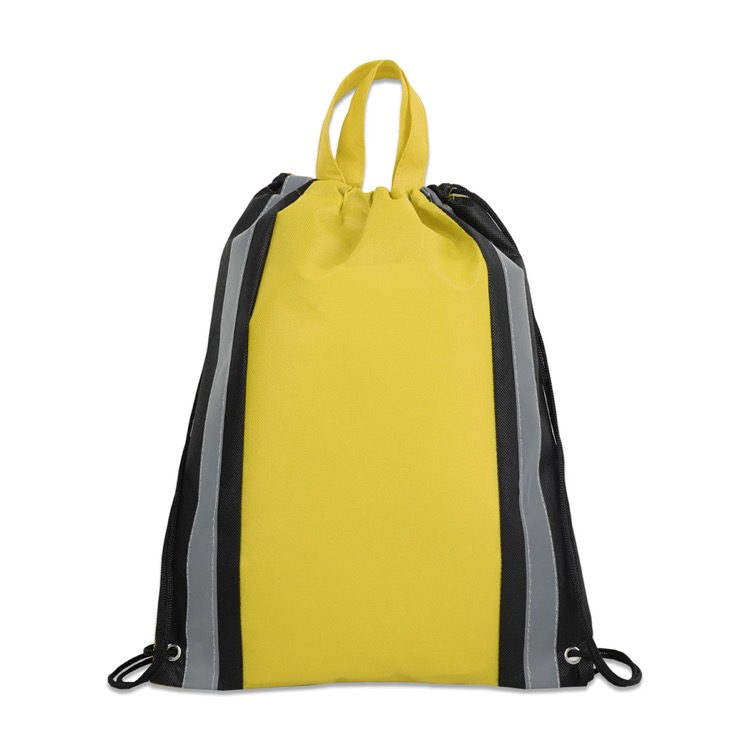 Small Reflective Non-Woven Drawstring Bag 28