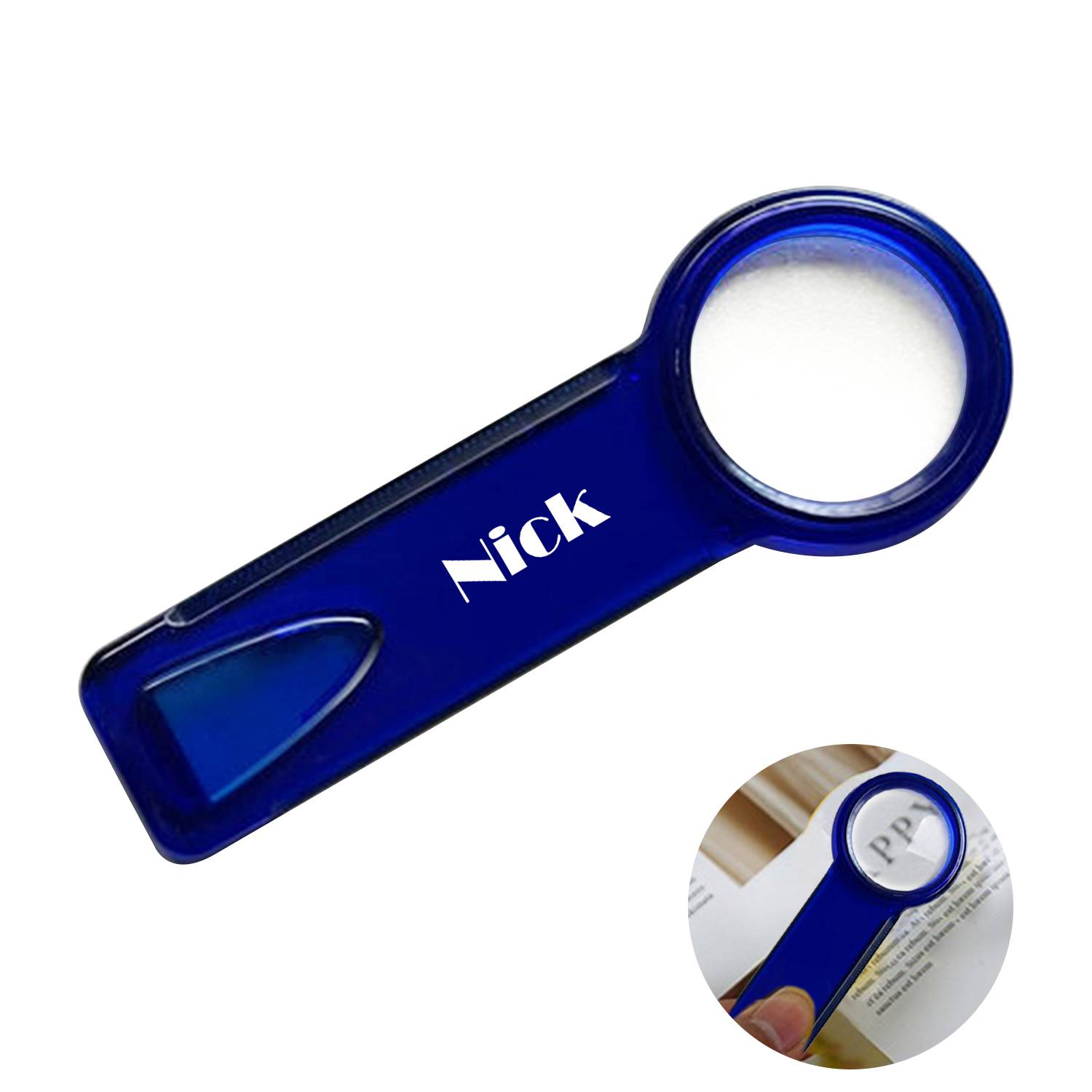 Portable Simple Mini Magnifier Bookmark 2