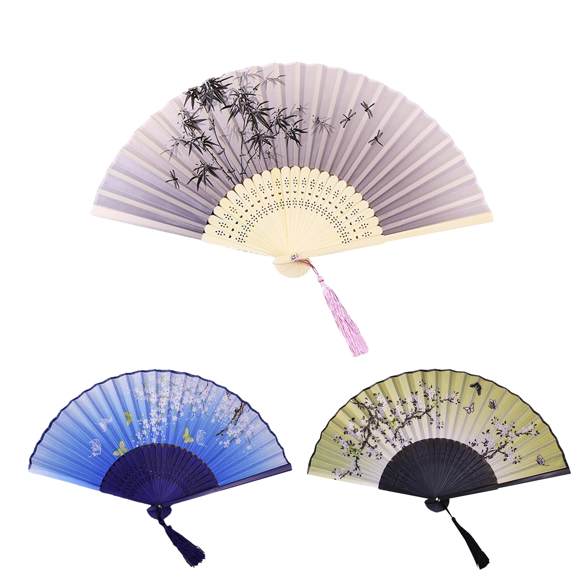Bamboo Handheld Gift Folding Fan