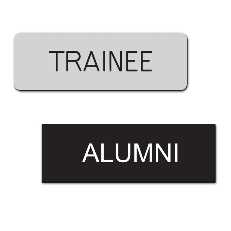 The Sparta engrave only name badge 0-3 sq" 2