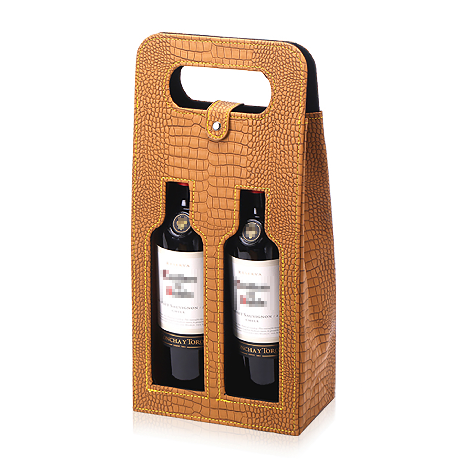 Double Wine Bag with Window 8