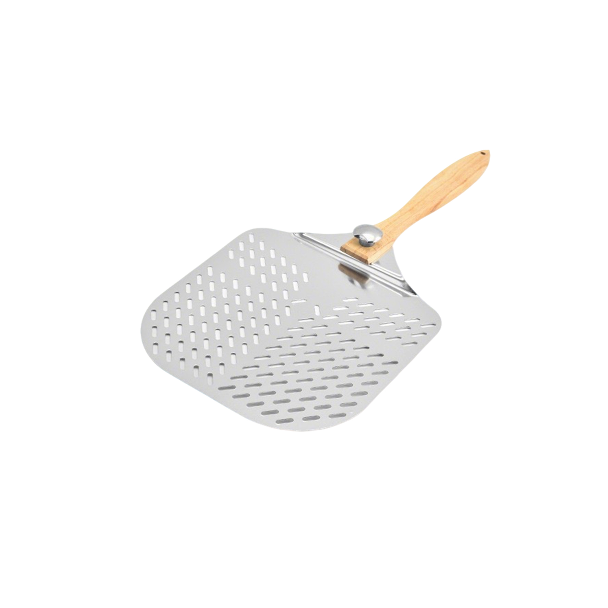 Twelve Inch Aluminum Steel Pizza Peel With Fold Handle 3