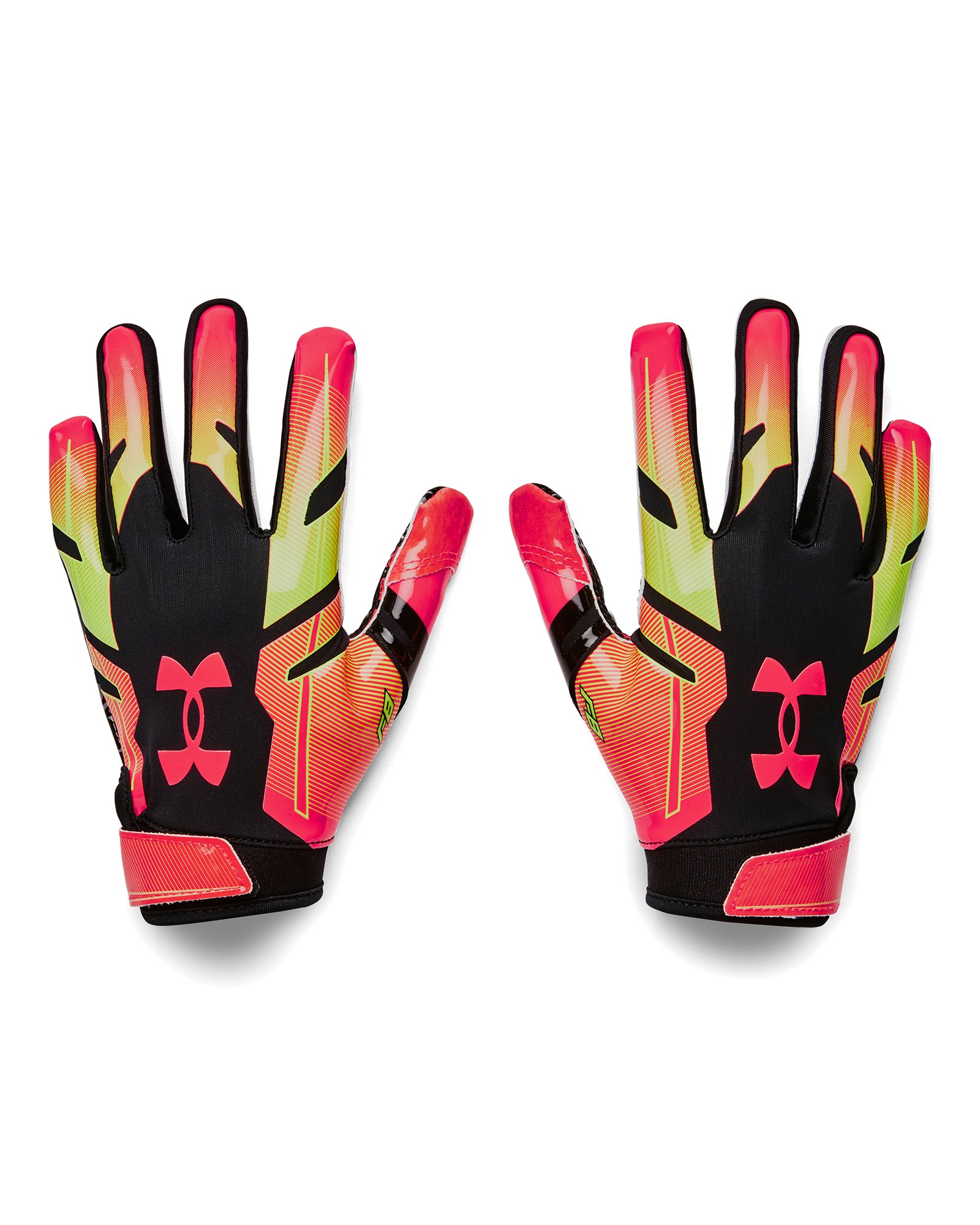 Youth UA F8 Football Gloves 14
