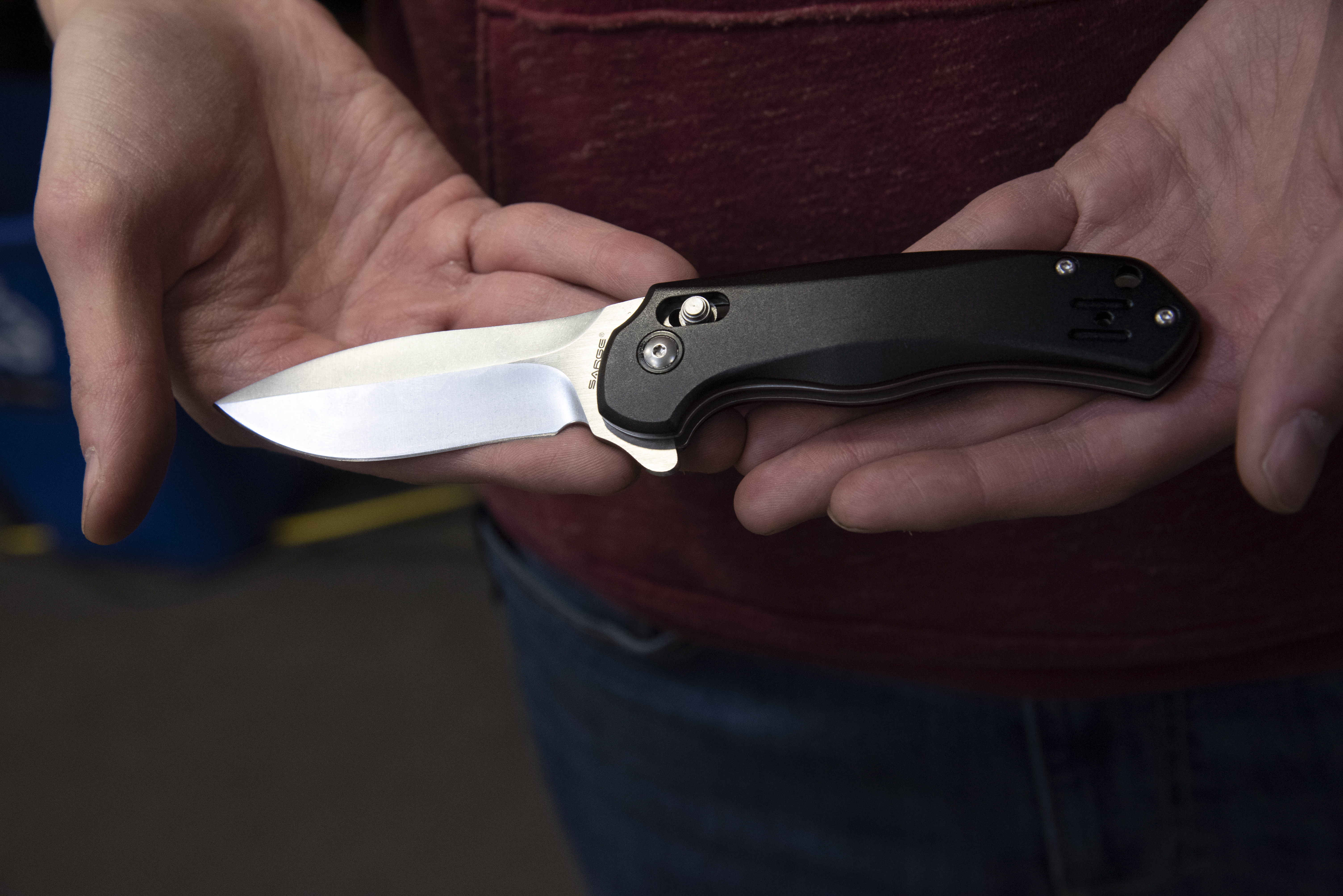 Jet - Black Slide Lock Folder 3