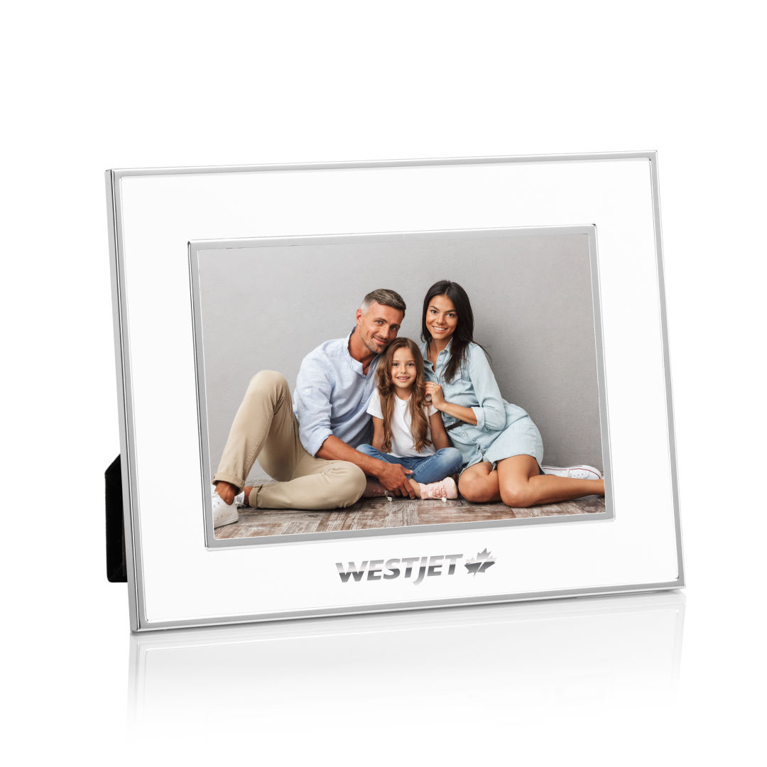 Grenada Frame - White/Silver