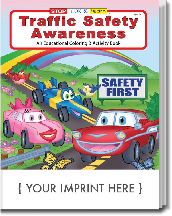 COLORING BOOK - Traffic Safety Awareness Coloring & Activity Book 2