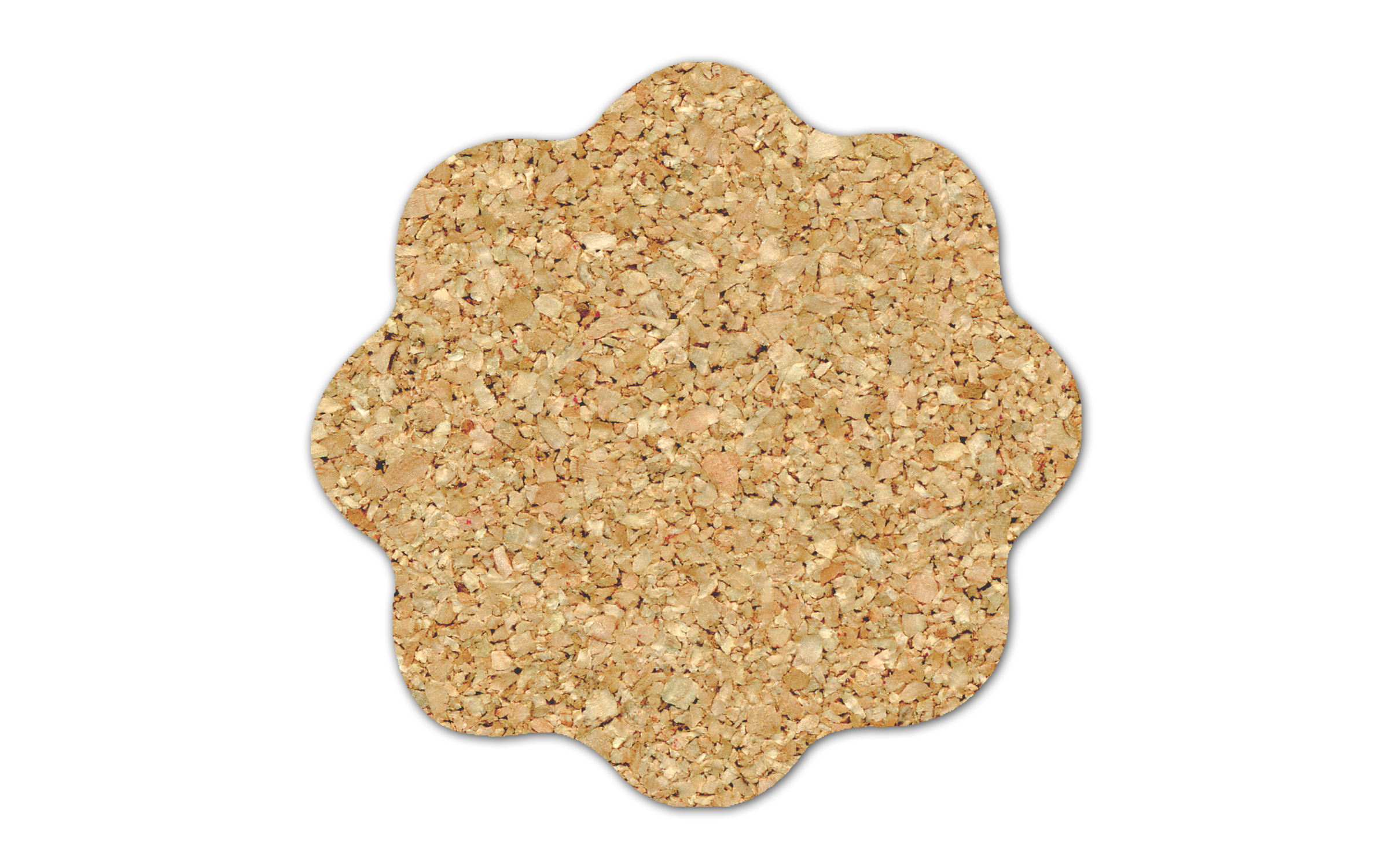 Flower Cork Coaster 5FL 4