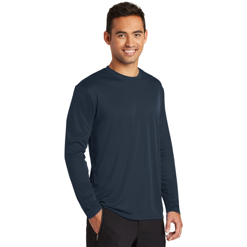 Port & Company Long Sleeve Performance Tee. 54