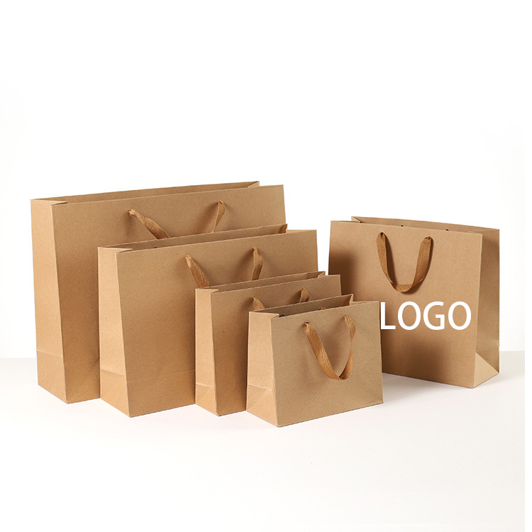 Kraft Paper Shopping Bags 1