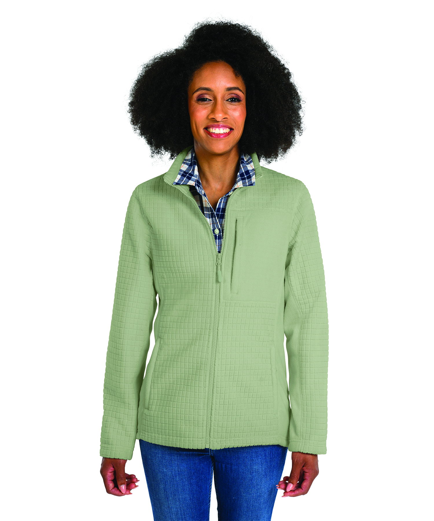 Women's Terrain Textured Fleece Jacket 101