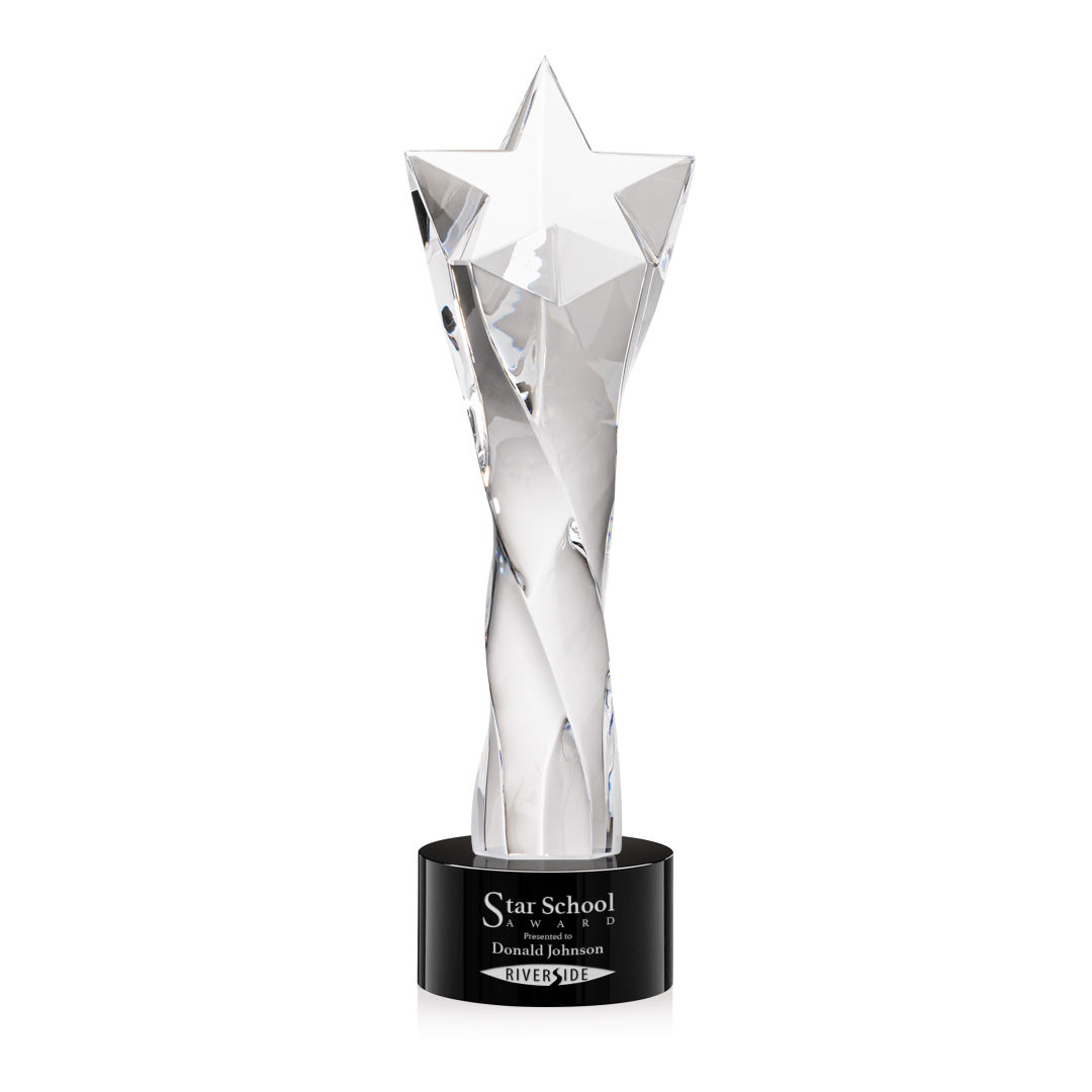 Arlington Star Award on Marvel Base - Black 6
