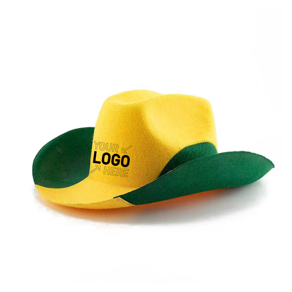 Qatar World Cup National Flag Football Fans Customized Cowboy Hat 12