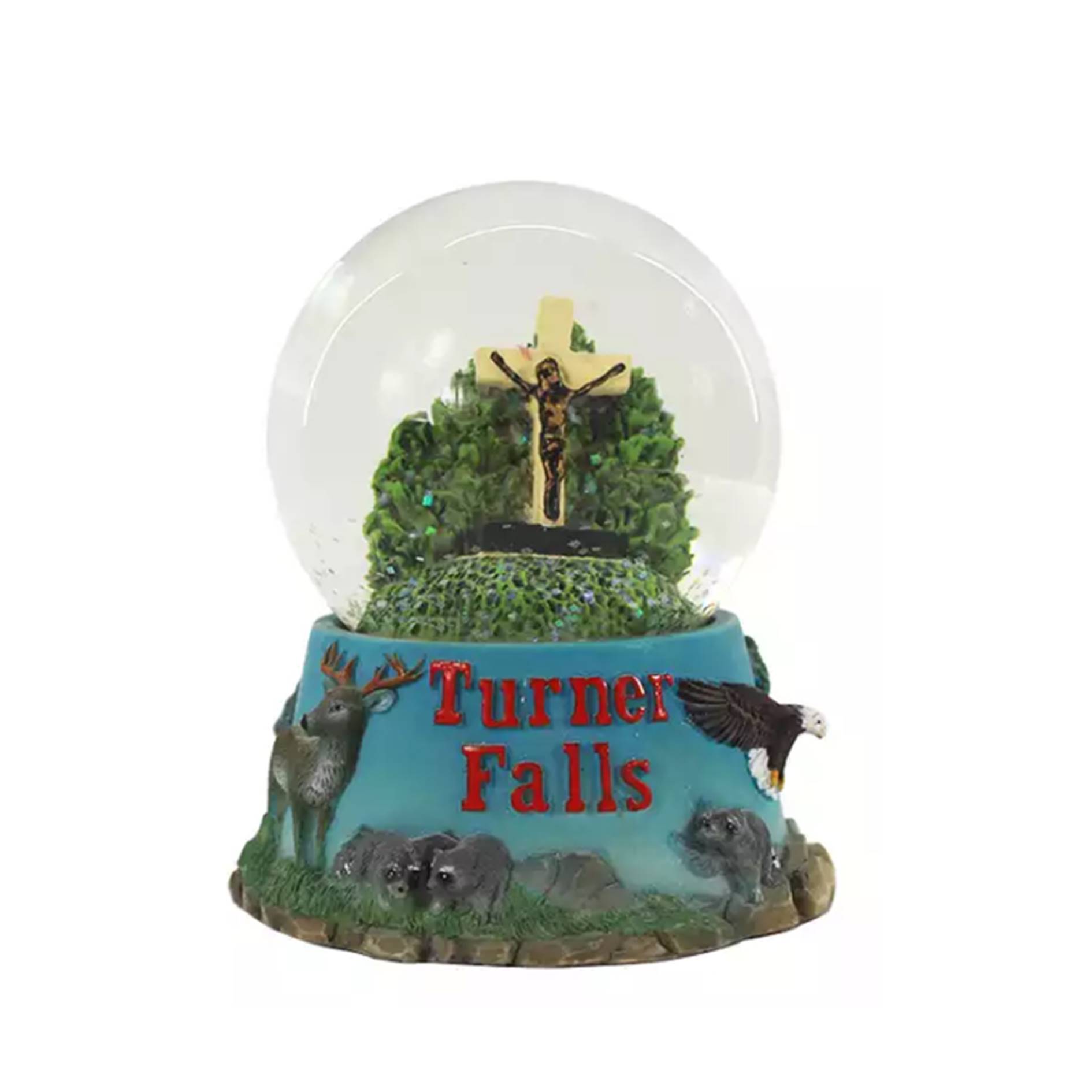 Custom Resin Snow Globe Souvenir 3