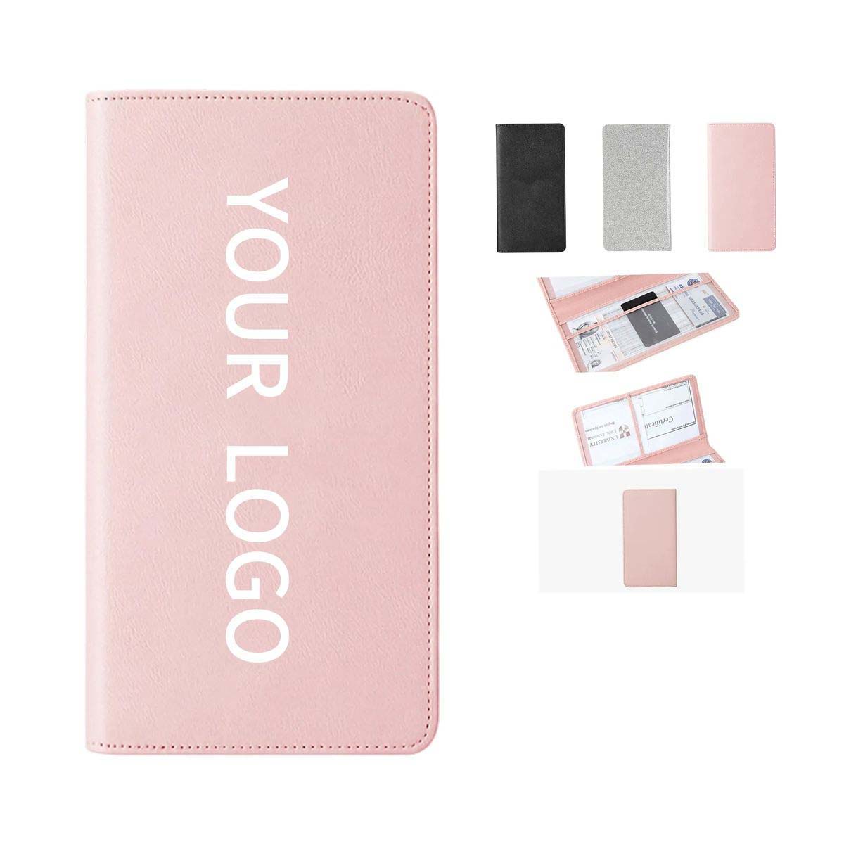 Travel Document Organizer with Pen Holder 2