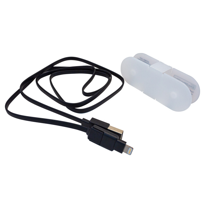 MFi-Certified Multi-Cable with Cord Wrap 13