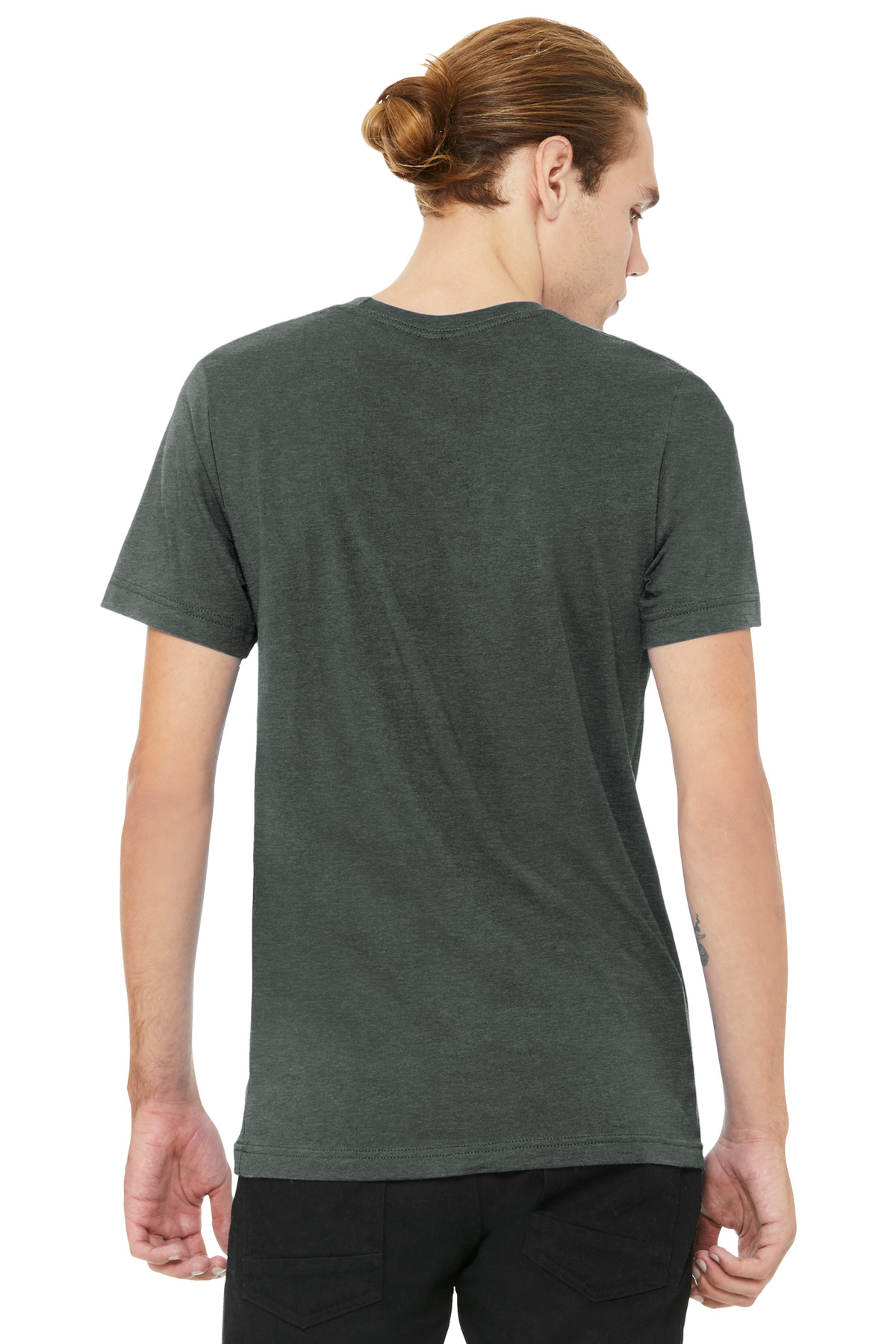 BELLA+CANVAS Unisex Heather CVC V-Neck Tee BC3005CVC 26