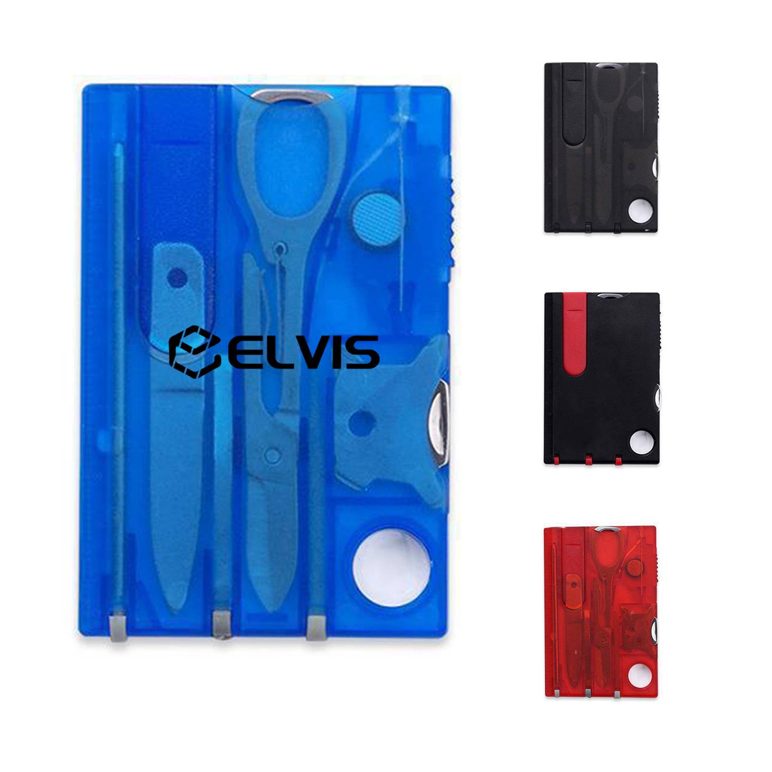 8-piece set of multifunctional outdoor tool cards