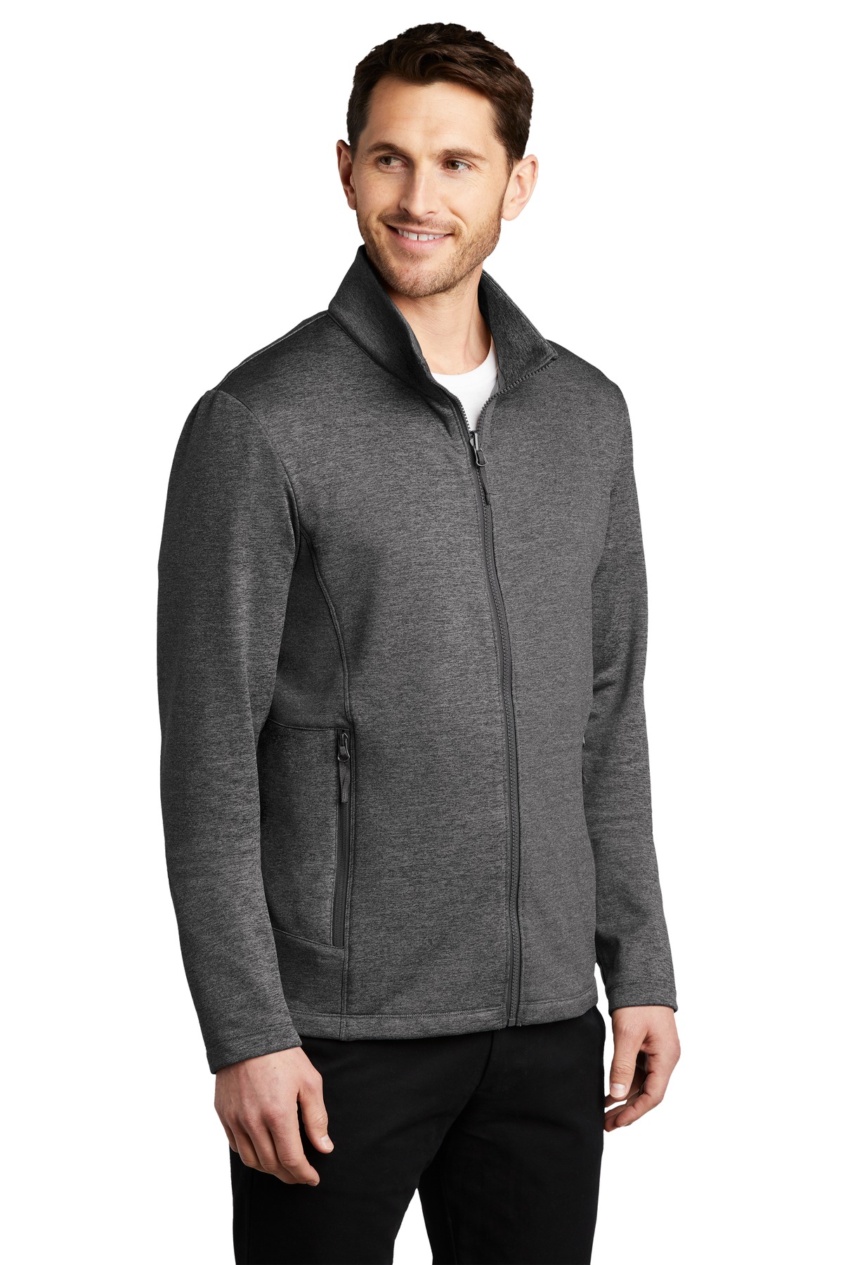 Port Authority Collective Striated Fleece Jacket. F905 40