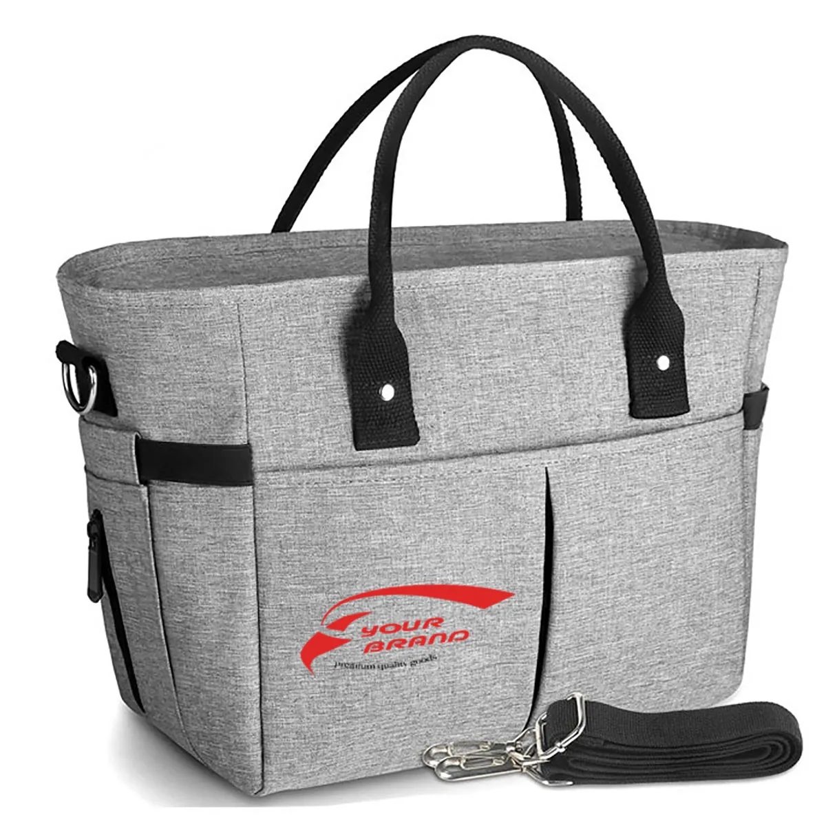 Portable Insulated Pinic Lunch Cooler Crossbody Tote Bag 5