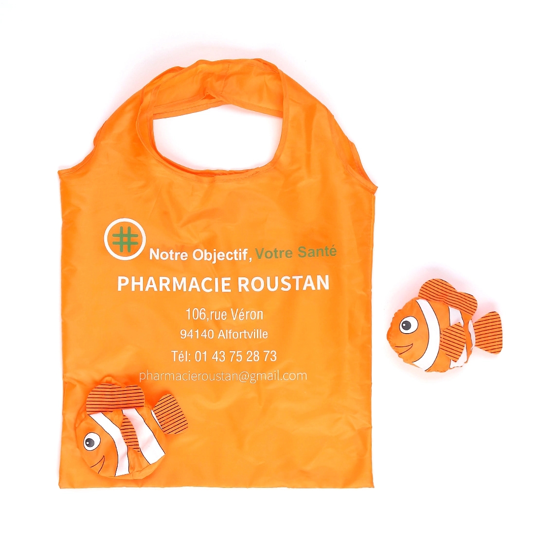 Tropical Fish Foldable Reusable Shopping Bags 3