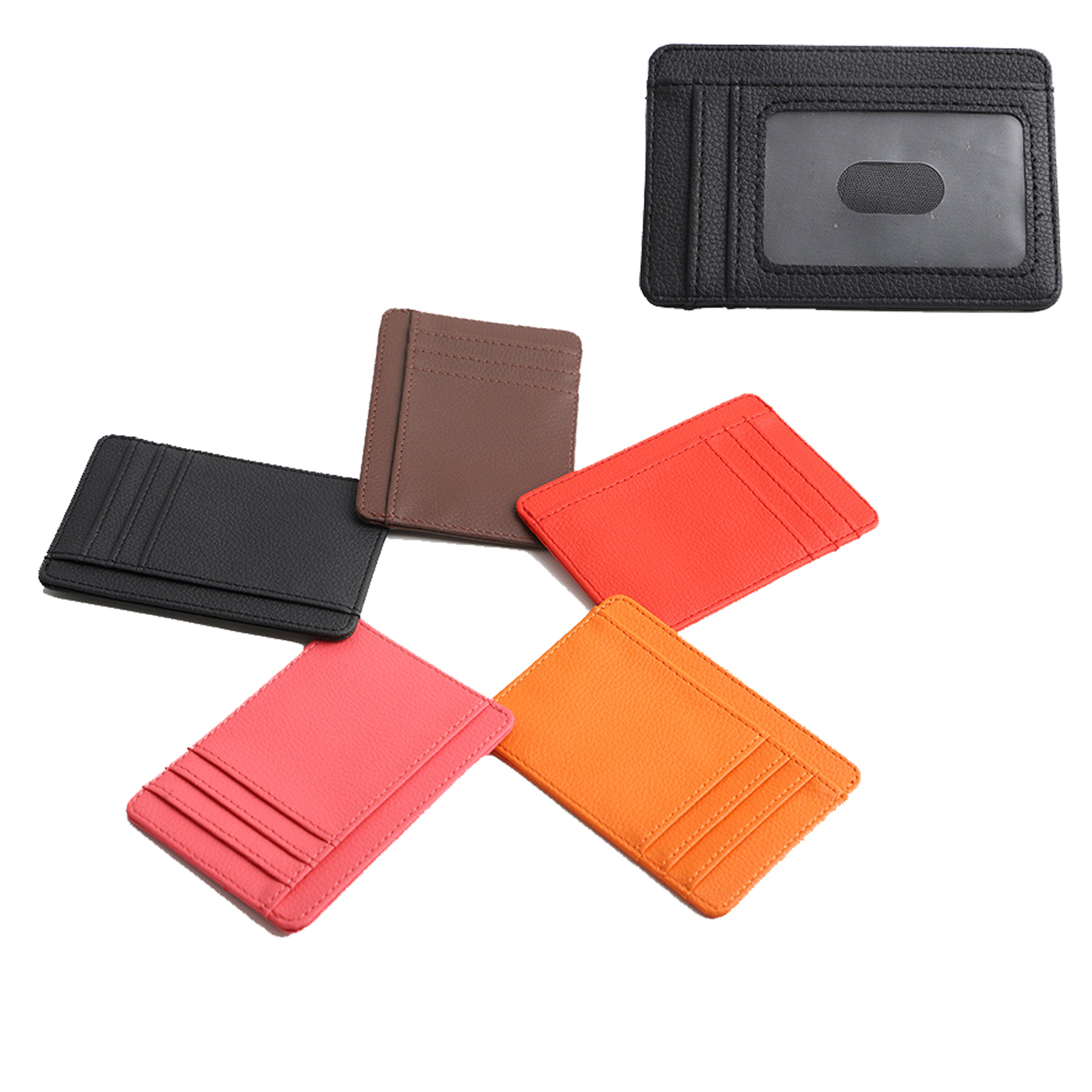 Slim Leather Front Pocket Wallet 2