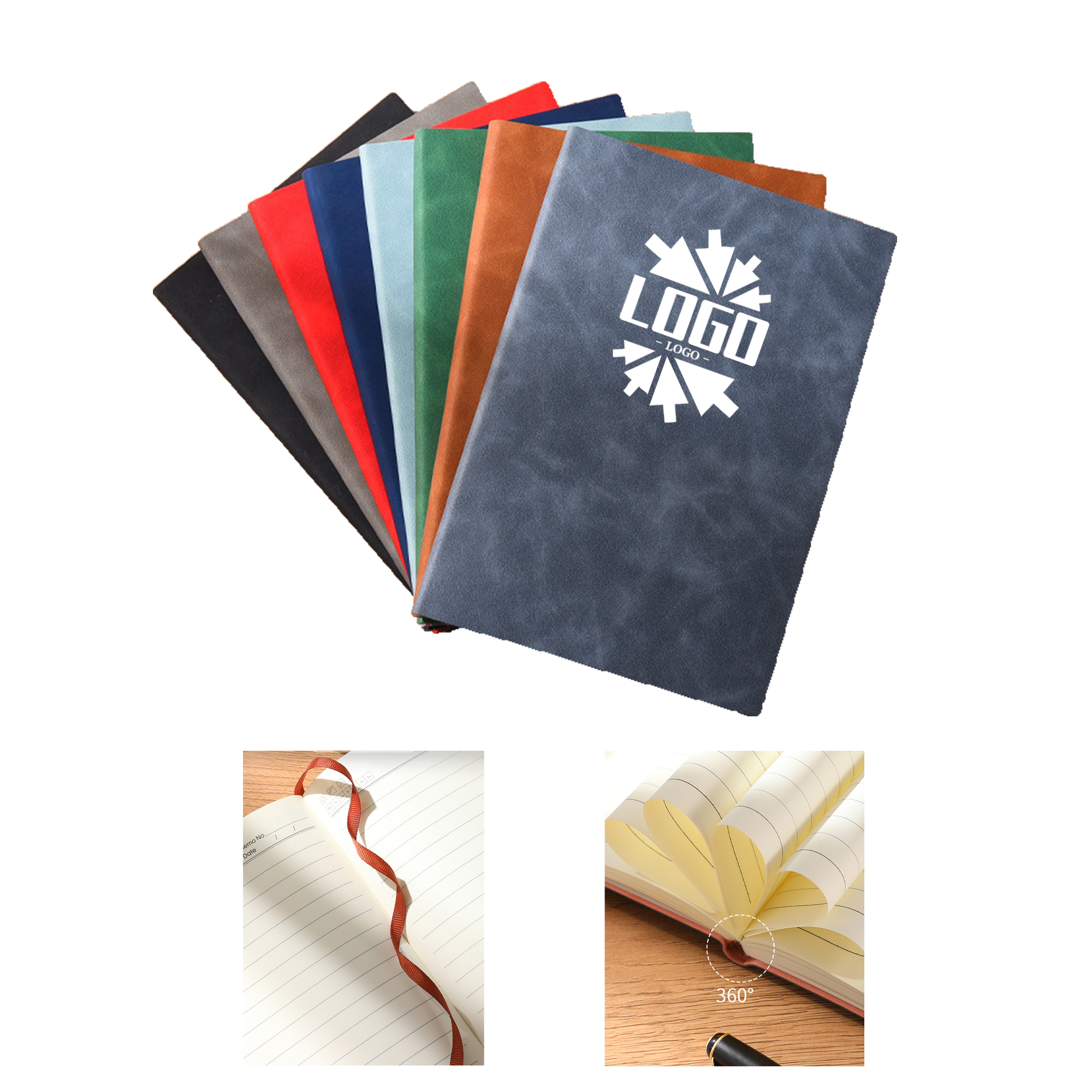 A5 Promotional Imitation Leather Notepad 2