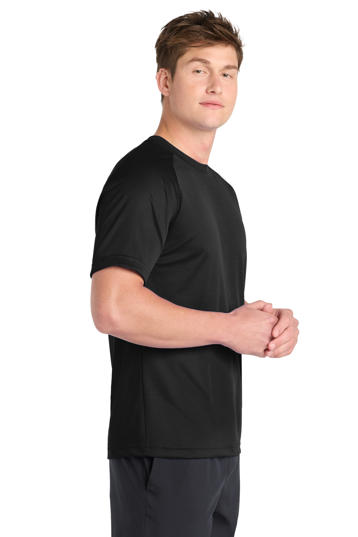 Sport-Tek Dry Zone Short Sleeve Raglan T-Shirt. T473 15
