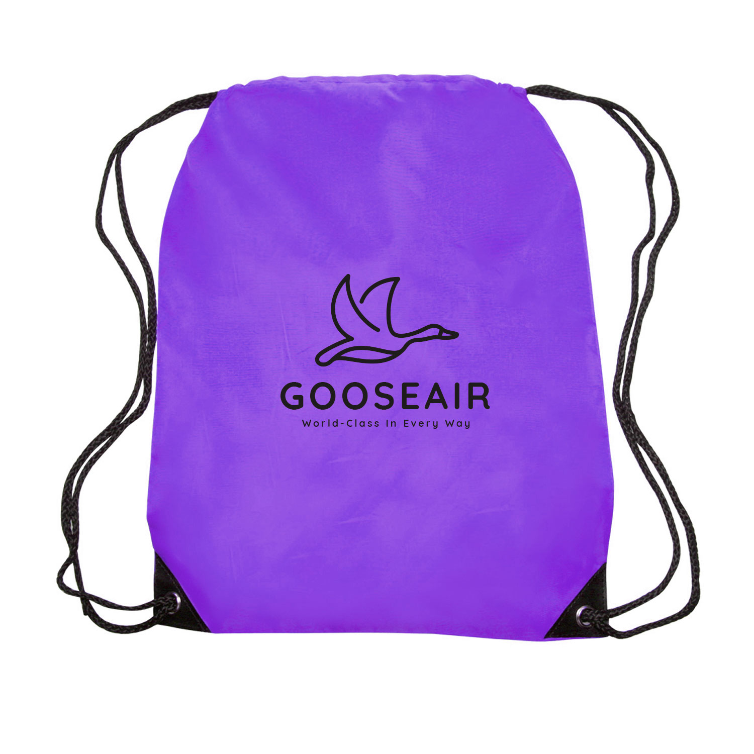 Venture Drawstring Backpack (2 Color Imprint) 7