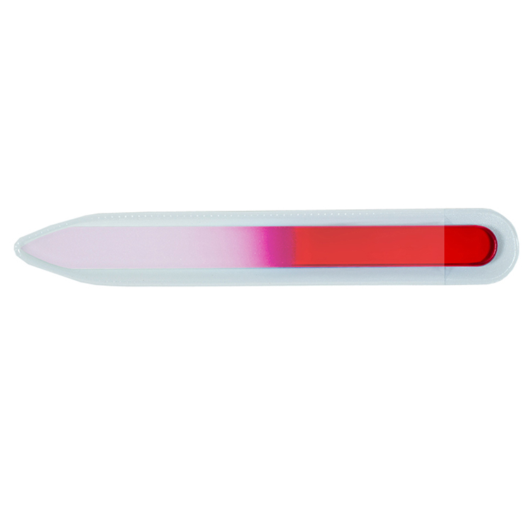 "Nailed It" Tempered Glass Nail File in Clear Sleeve 25