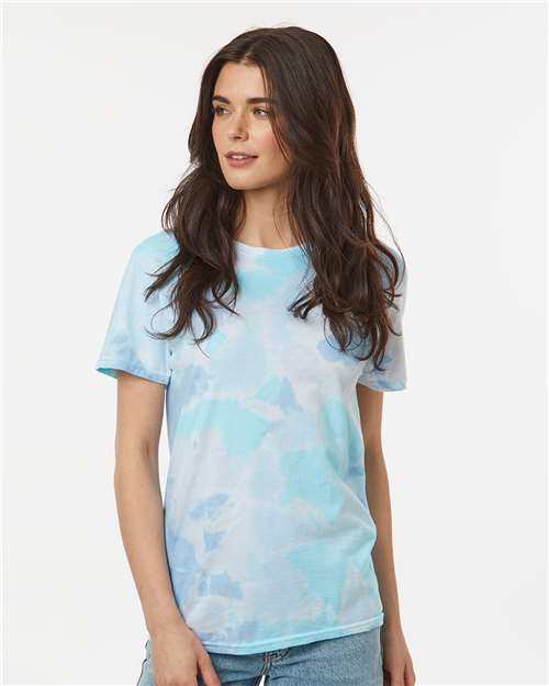 Unisex Vintage Tie-Dyed T-Shirt - 1355 7