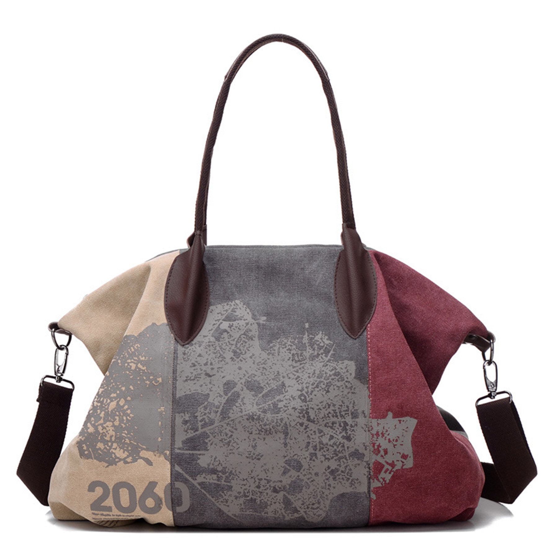 Canvas Daily Purse Shoulder Handbag Tote Shopper Bag Women 8