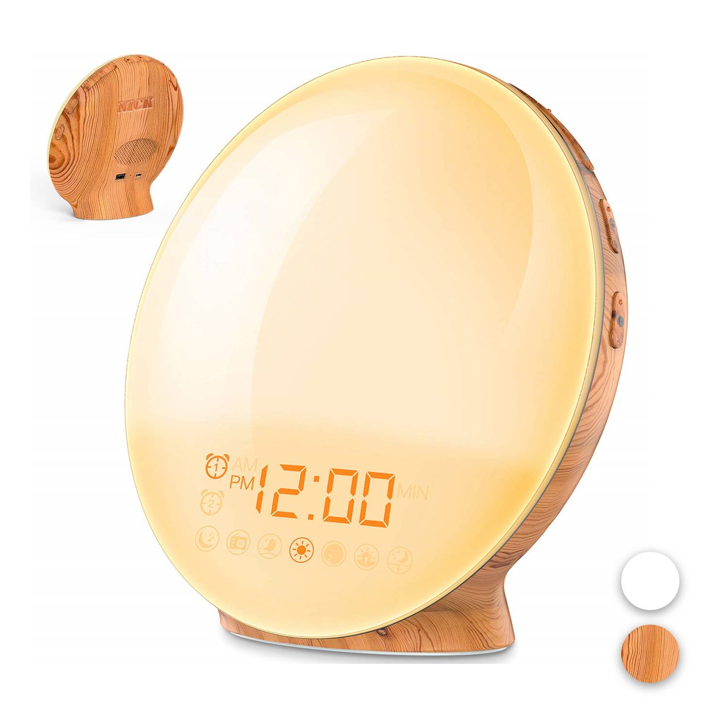 Wake Up Light Sunrise Alarm Clock