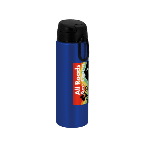 FastFlow Recycled Aluminum Bottle with Flip Lid, custom water bottle with logo imprint 60