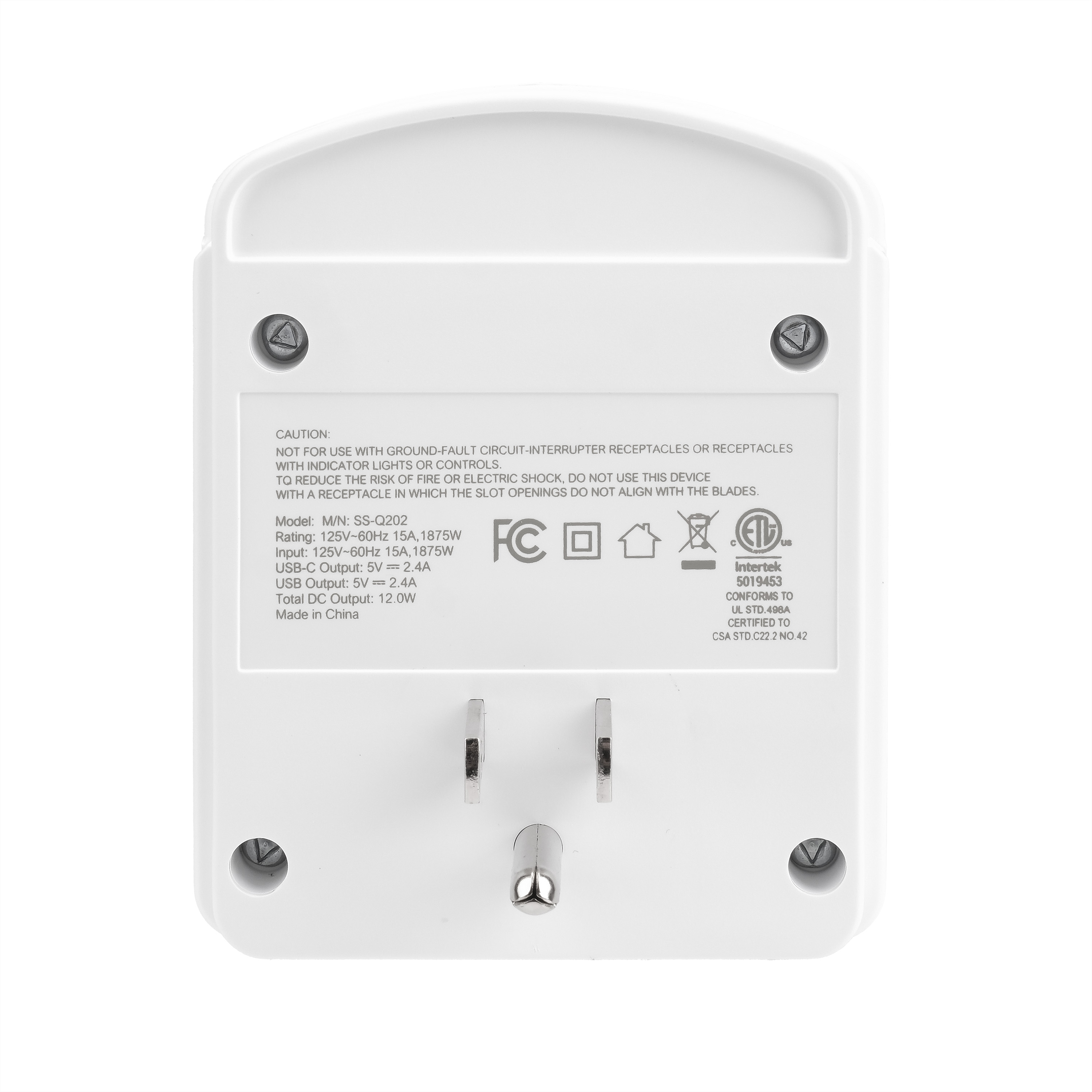 Multi-Plug Outlet Splitter 6