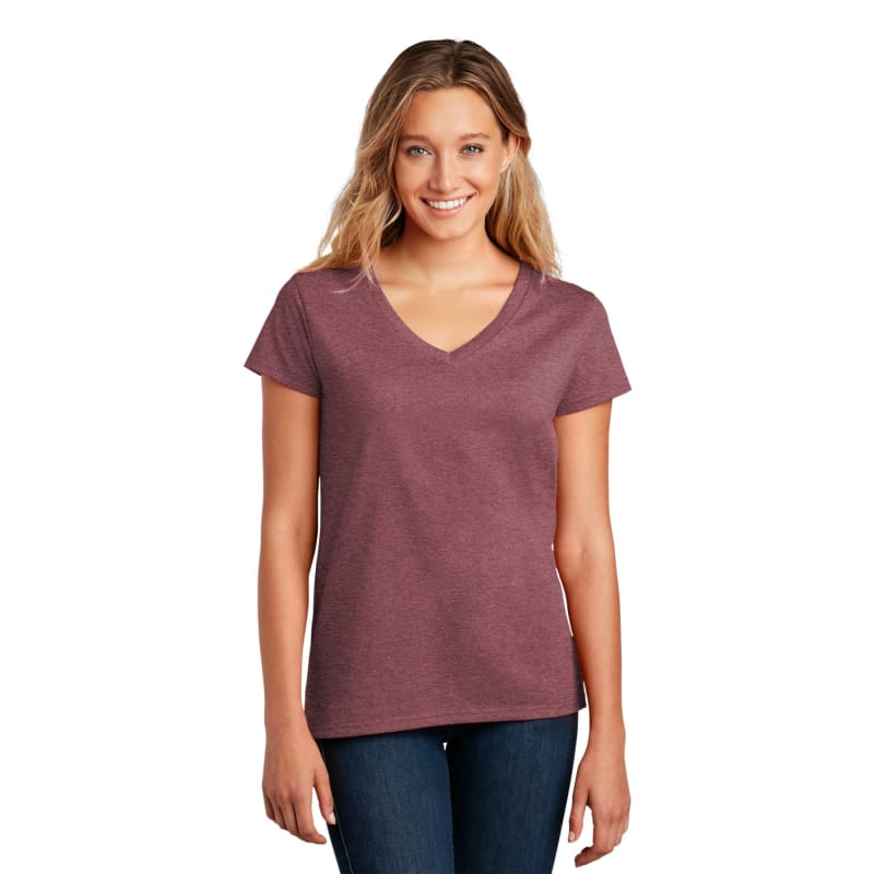 District Women's Re-Tee V-Neck 18