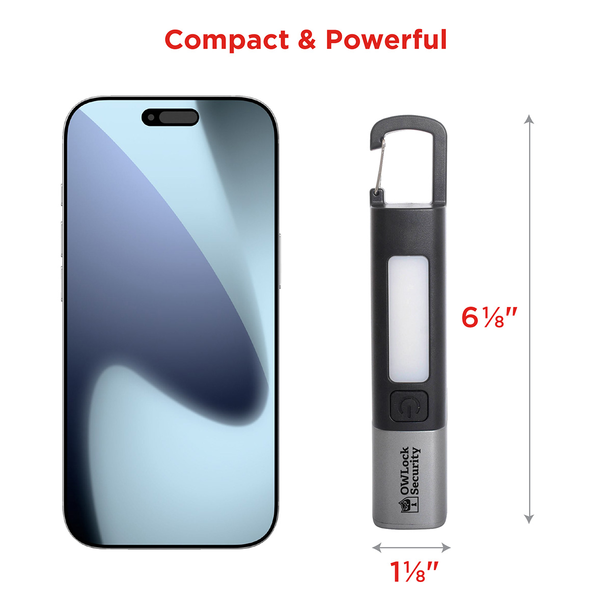 Best Buddy Tools ® Rechargeable Carabiner LED Flashlight 4