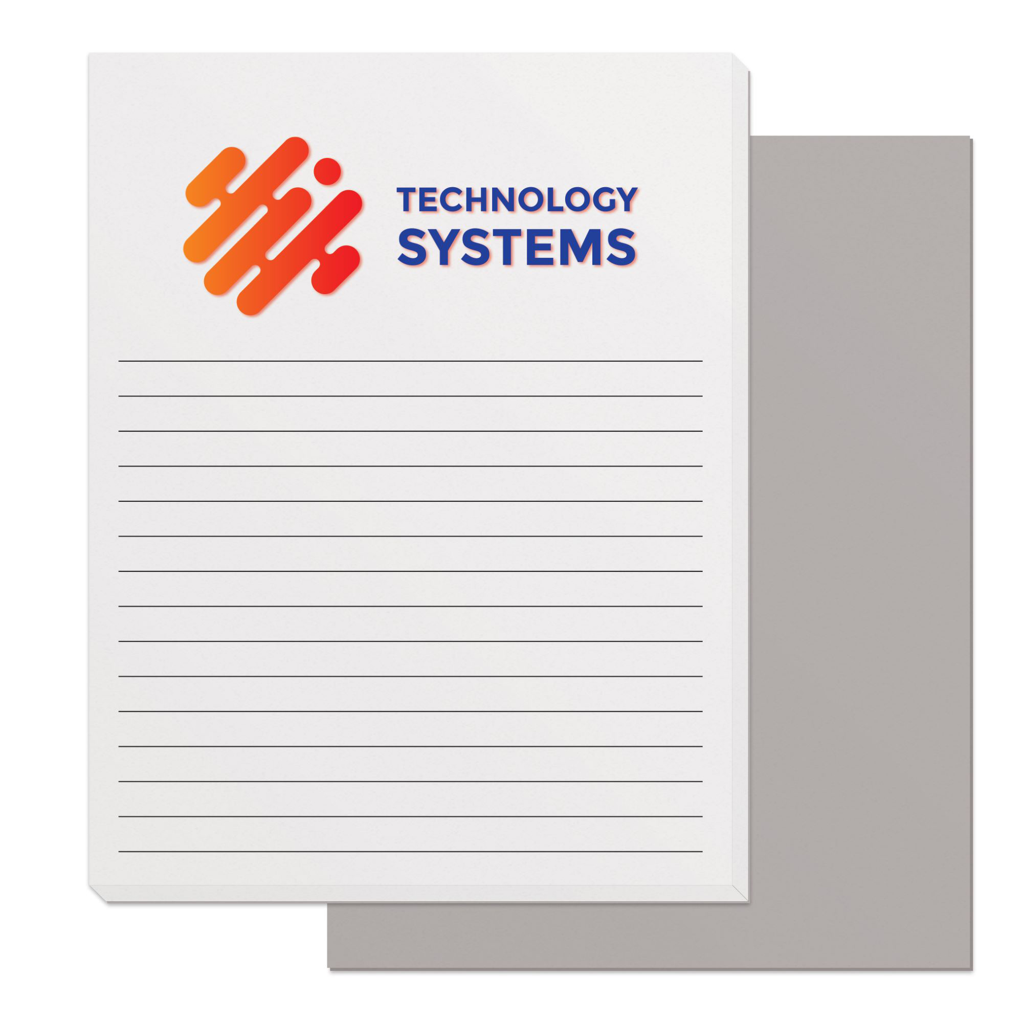 50 Page Note-Pads with 4 Colour Process (4.25"x5.5") 1