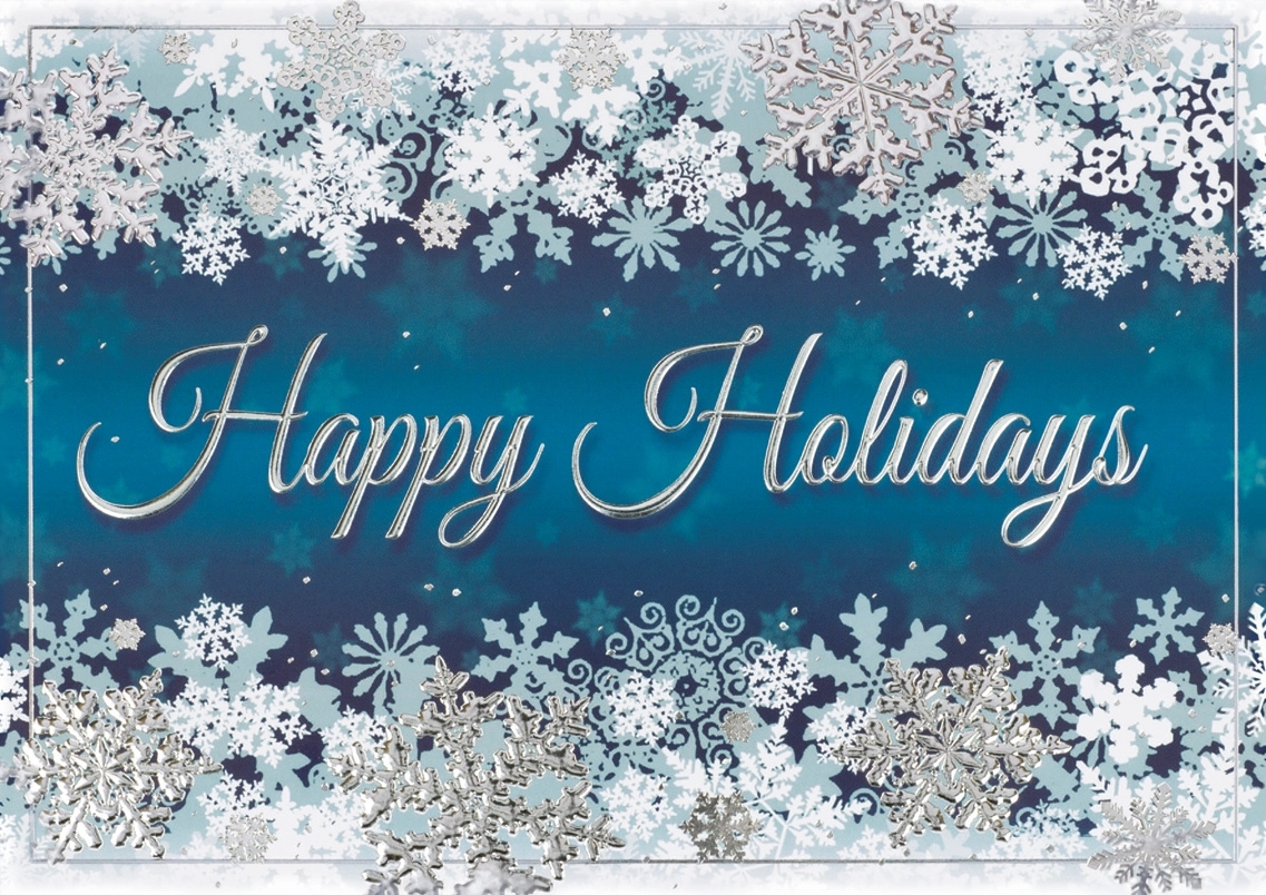 Dancing Flakes Holiday Cards 2
