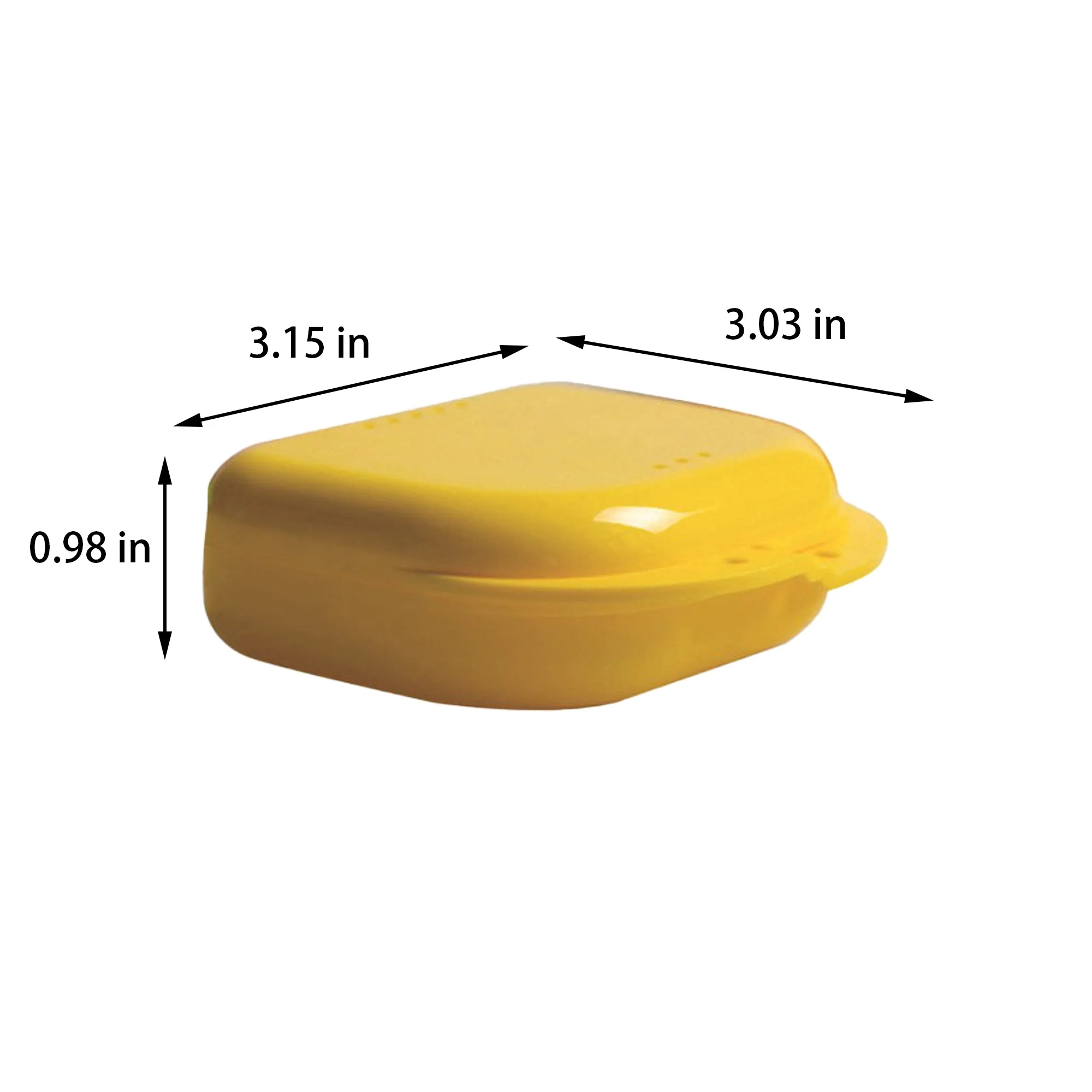 MOQ 10 Dental Retainer Case With Vent Holes 5