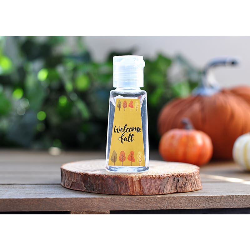 1oz Custom Hand Sanitizer Triangle Bottles 30