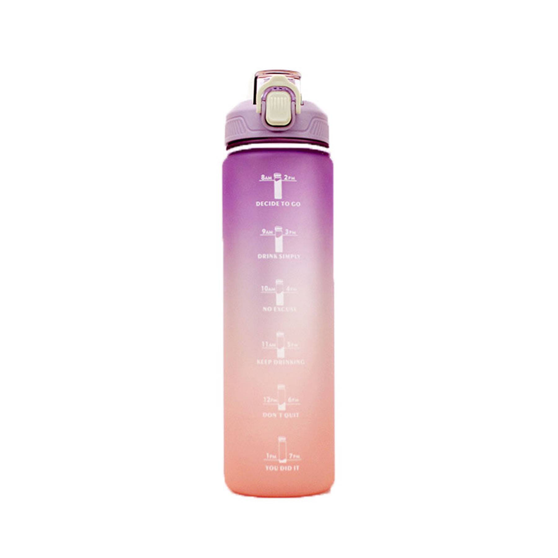 35 OZ Gradient Plastic Sports Water Cup 2