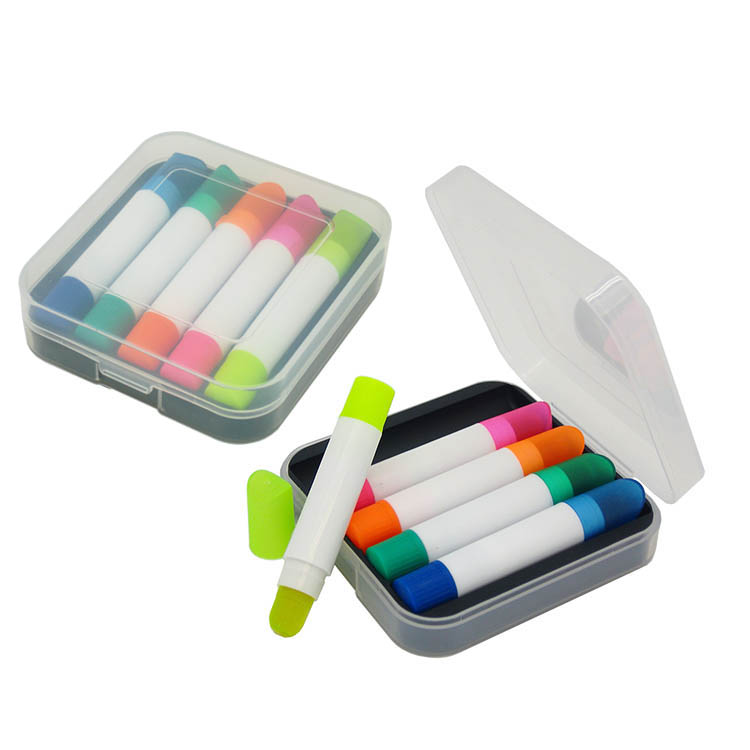 5 Color Wax Highlighter Set with Case 1