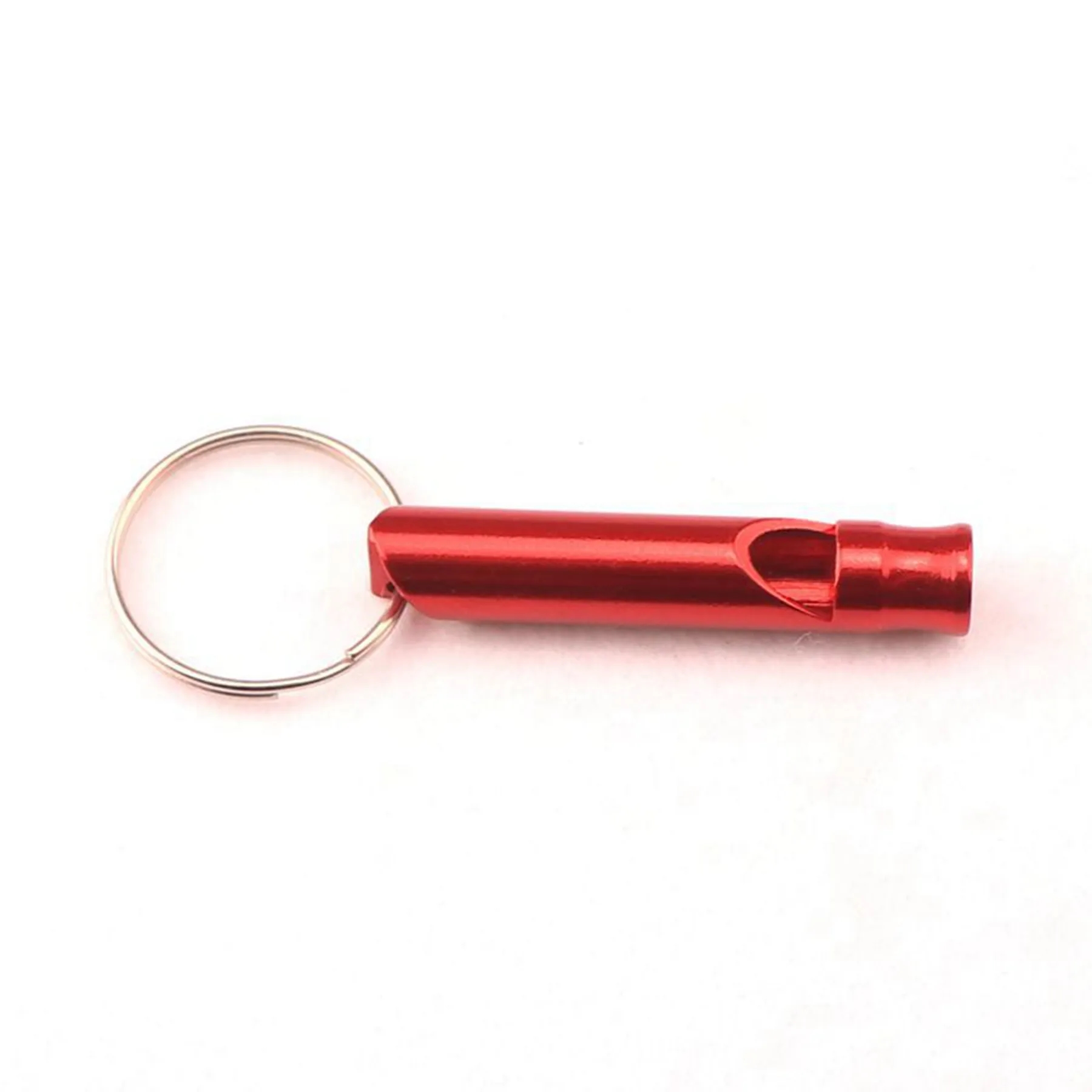 Aluminum Alloy Emergency Whistle Keychain 11