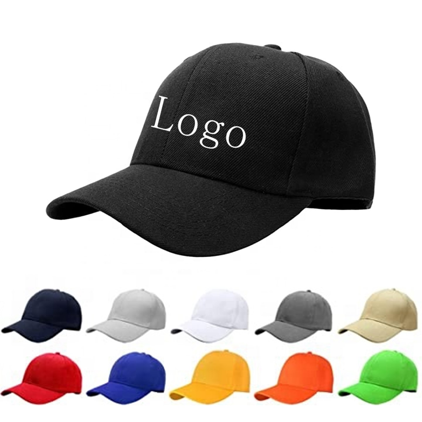 6 Panel Polyester Hat Adult/Kid 2