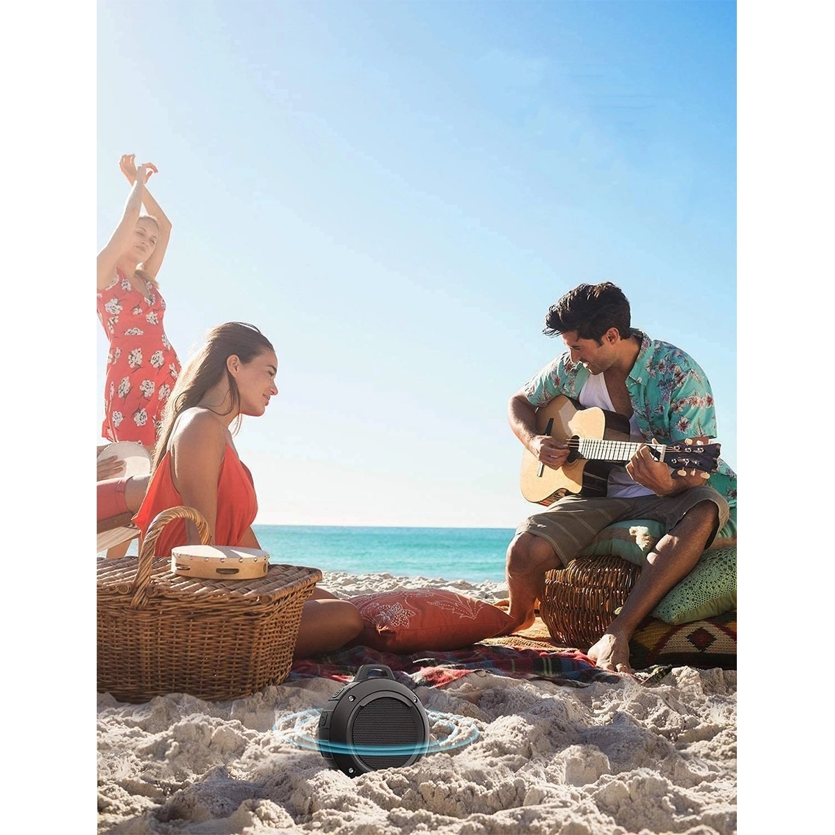 Portable Outdoor Mini Shower Waterproof Bluetooth Speaker 2